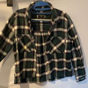 GREEN PLAID FLANNEL